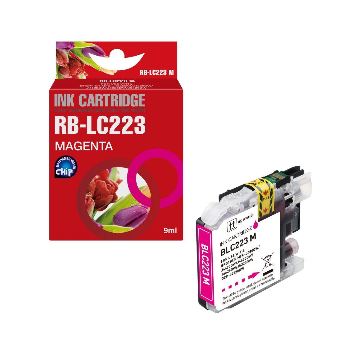 Cartuccia Compatibile (LC-223M) per Brother DCP-J4120DW (10ml) MAGENTA