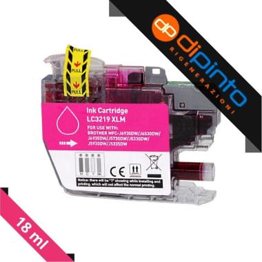 Cartuccia Compatibile (LC3219XLM) per Brother MFC-J6930DW (1,5K) MAGENTA XL V.5