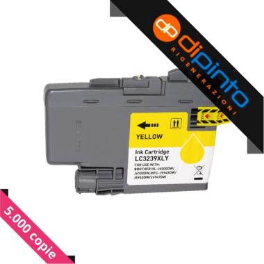 Cartuccia Compatibile (LC-3239XLY) per Brother MFC-J5945DW (5K) GIALLO XL