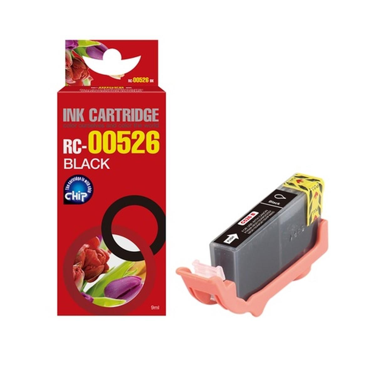 Cartuccia Compatibile (CLI-526BK) per CANON MG5150 (13,5ml) FOTO NERO