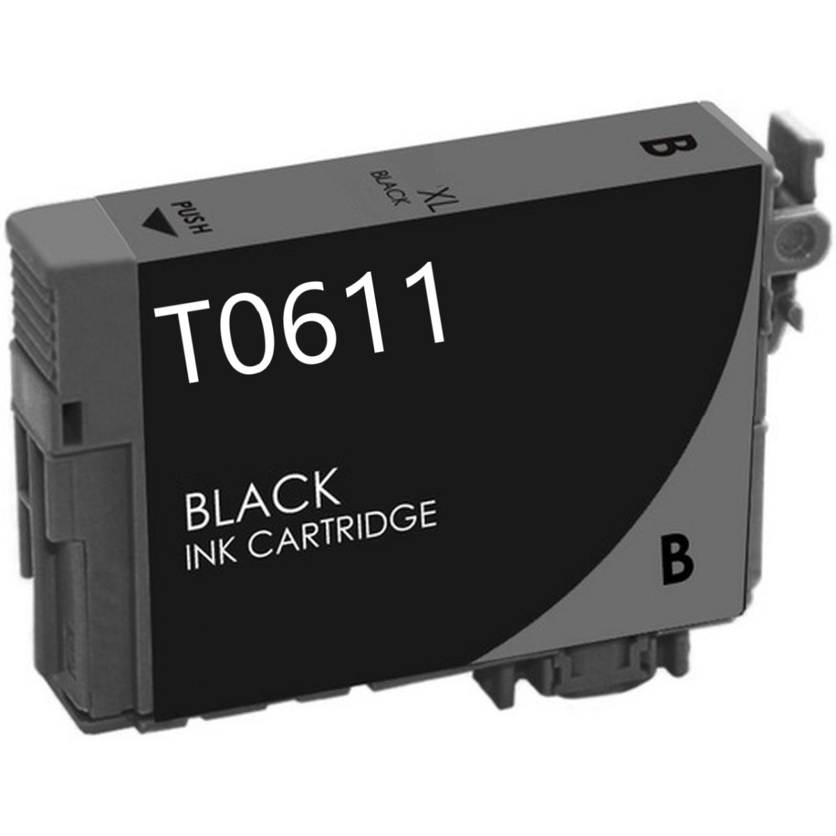 Cartuccia Compatibile Epson (T0611) Stylus DX4200, D68 (16ml) NERO