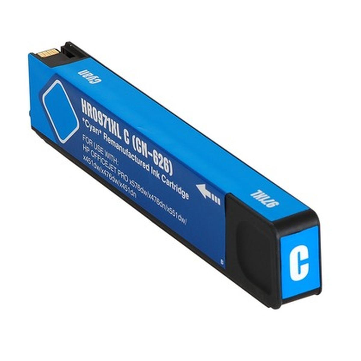Cartuccia Compatibile (CN626AE, 971XL, 971C) per HP OfficeJet Pro X476 (6,6K) CIANO