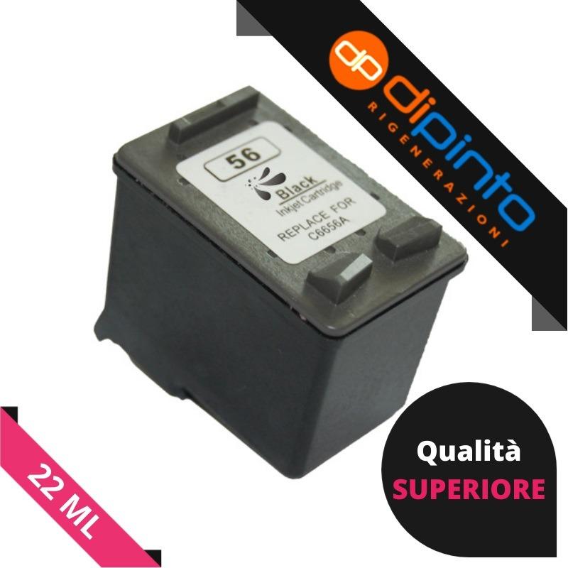 Cartuccia Rigenerata Maxiprint (C6656A, 56) per HP Deskjet 450 (22ml) NERO