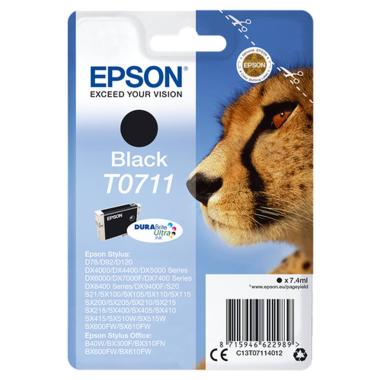 Cartuccia Originale (T0711) Epson Stylus D78 NERO - LEOPARDO