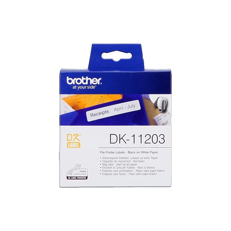 Brother Etichette Originali BROTHER P-Touch (DK-11203) (17x87) (300pz)  DK11203 4977766628150