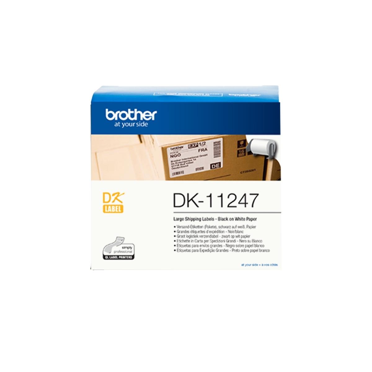 Etichette Originali BROTHER P-Touch (DK-11247) (103x164) (180pz)
