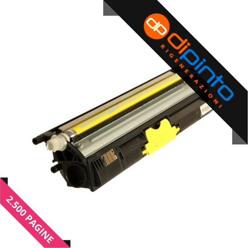 Toner Compatibile (A0V306H) per MINOLTA QMS Magicolor 1600W (2,5K) GIALLO