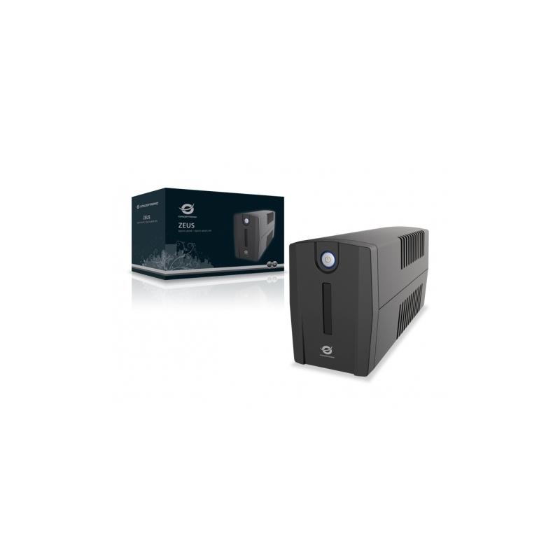 GRUPPO DI CONTINUITA' Conceptronic Zeus UPS 850VA 480W UPS - Batteria 12V / 7,5Ah - 2 Spine Schuko
