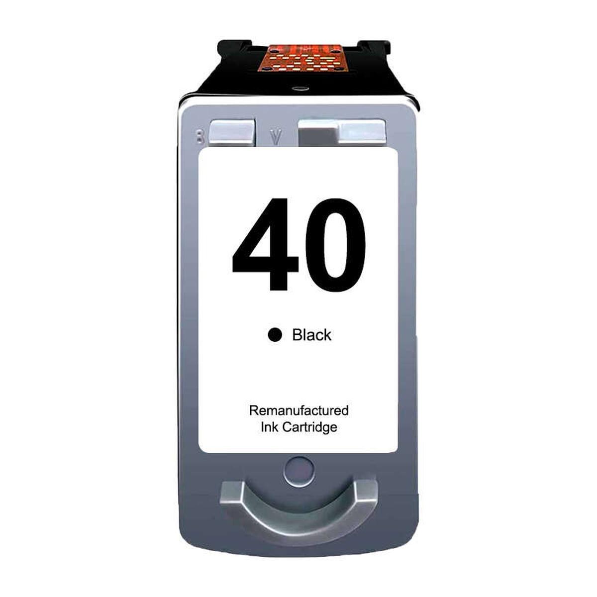 Cartuccia Rigenerata (PG-40) per CANON iP1200 (22ml) NERO
