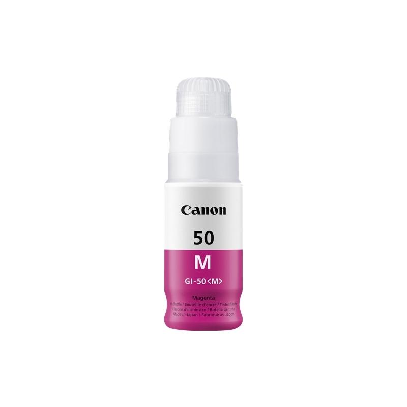 Inchiostro Originale Canon (GI-50, GI-50M, 3404C001) Pixma G5050 (7,7K) MAGENTA