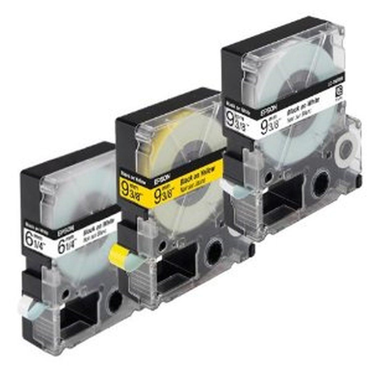 Etichette per EPSON LabelWorks GIALLO (12mmX8m) (C53S625403)