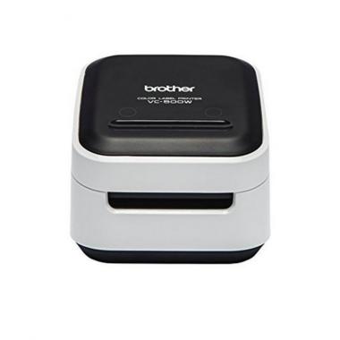 Stampante per etichette a colori USB Brother VC-500W, WIFI - Velocità 8mm - Risoluzione 313x313dpi - Taglierina manuale e automatica
