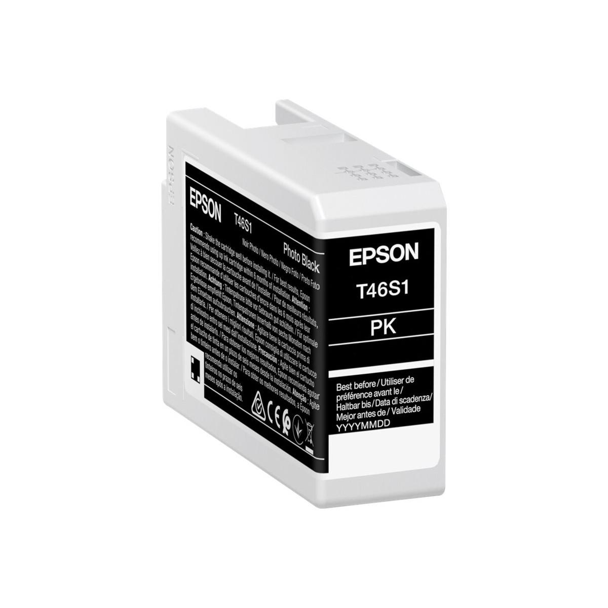 Cartuccia Originale (T46S1, C13T46S100) EPSON SureColor SC-P700 (25ml) NERO FOTO