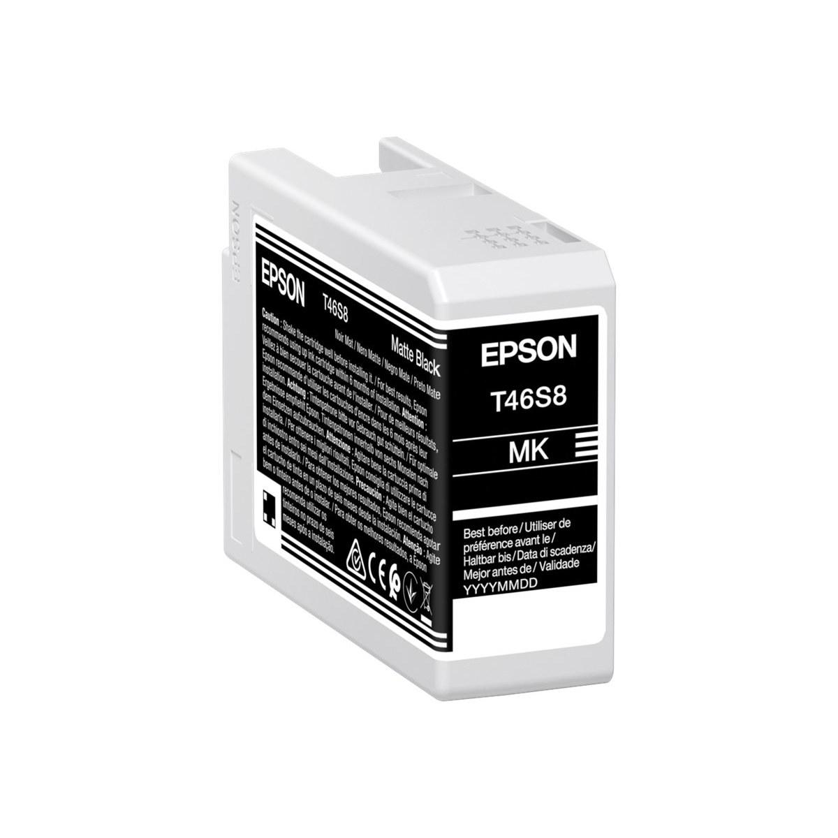 Cartuccia Originale (T46S8, C13T46S800) EPSON SureColor SC-P700 (25ml) NERO OPACO