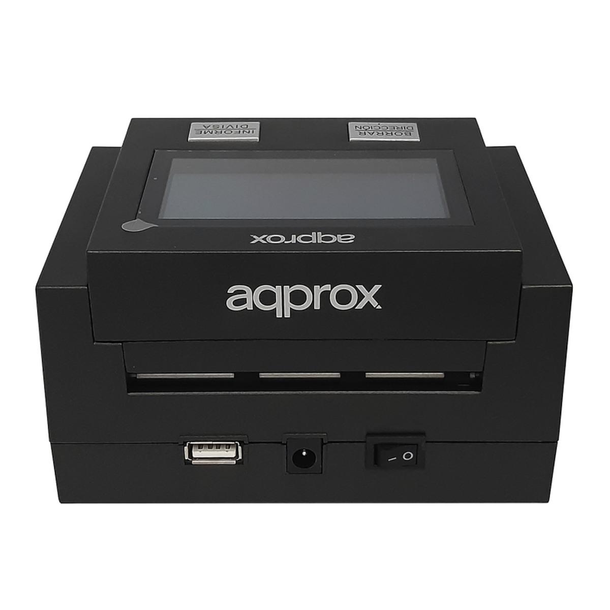 Rilevatore di banconote false APPROX - 7 sistemi di verifica - Rilevamento, conteggio per valore e tipo - Schermo LCD
