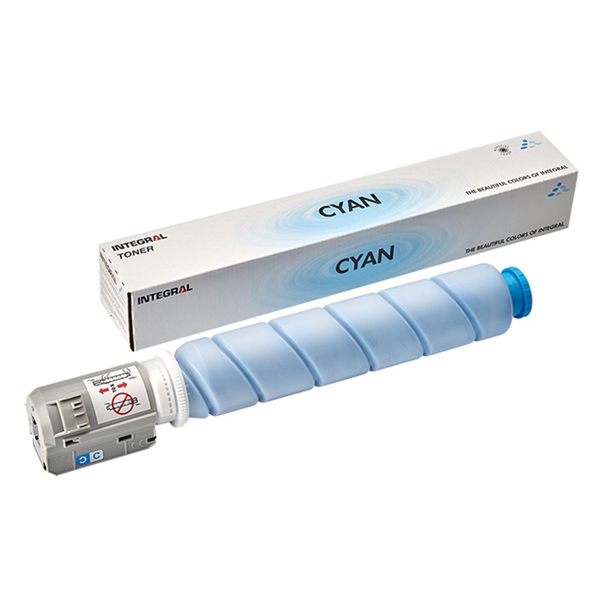 Toner Compatibile INTEGRAL (034C, 9453B001) per CANON iR C1225iF (7,3K) CIANO