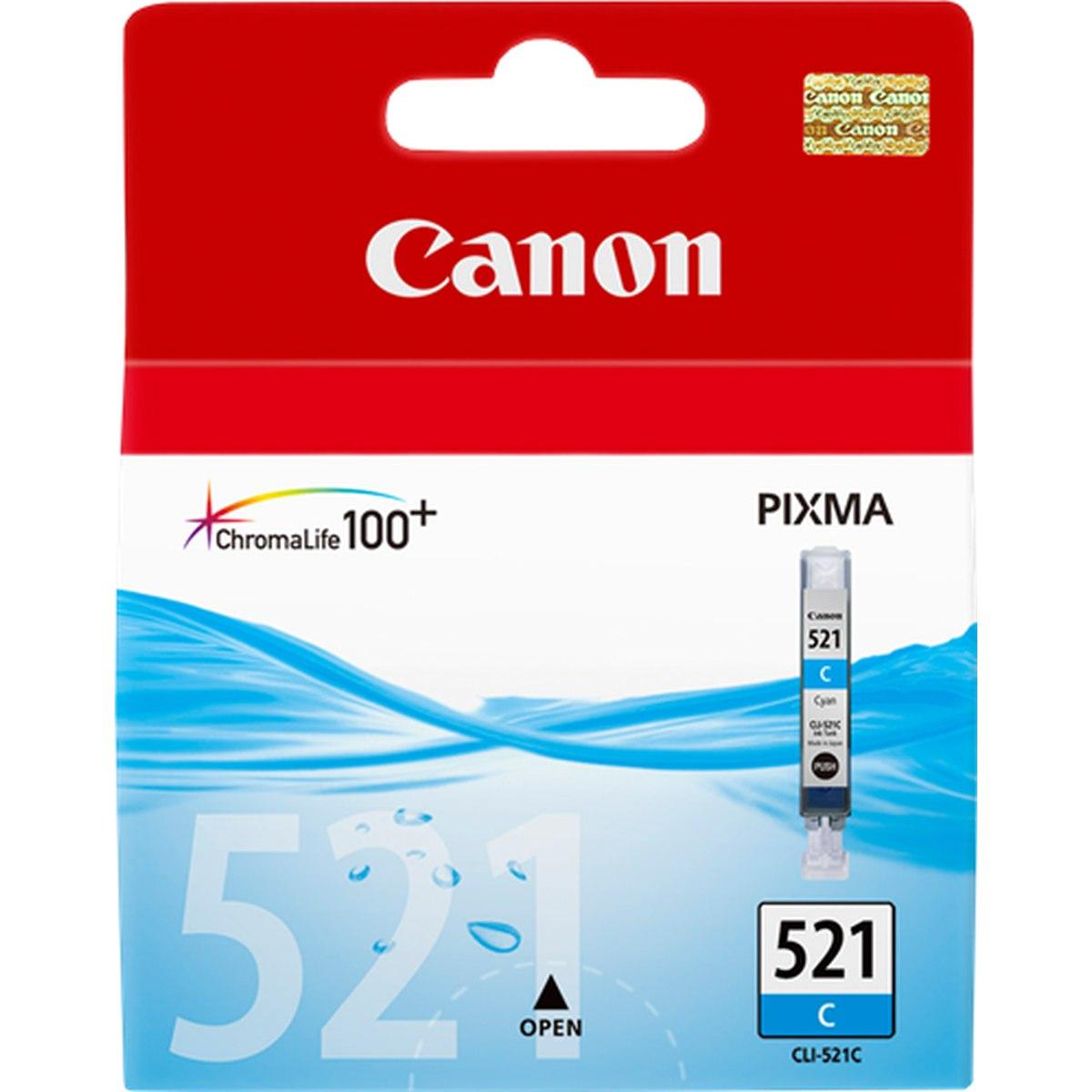 Cartuccia Originale (CLI-521C) CANON iP4600 (9ml) CIANO