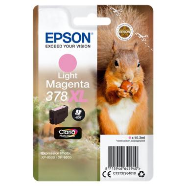 Cartuccia Originale (T3796, 378XL) EPSON Stylus XP8500 (830pag) MAGENTA LIGHT XL