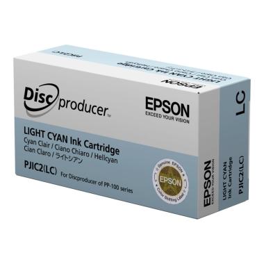 Cartuccia Originale (C13S020448, PJIC2) EPSON Discproducer PP-100 (26ml) CIANO LIGHT
