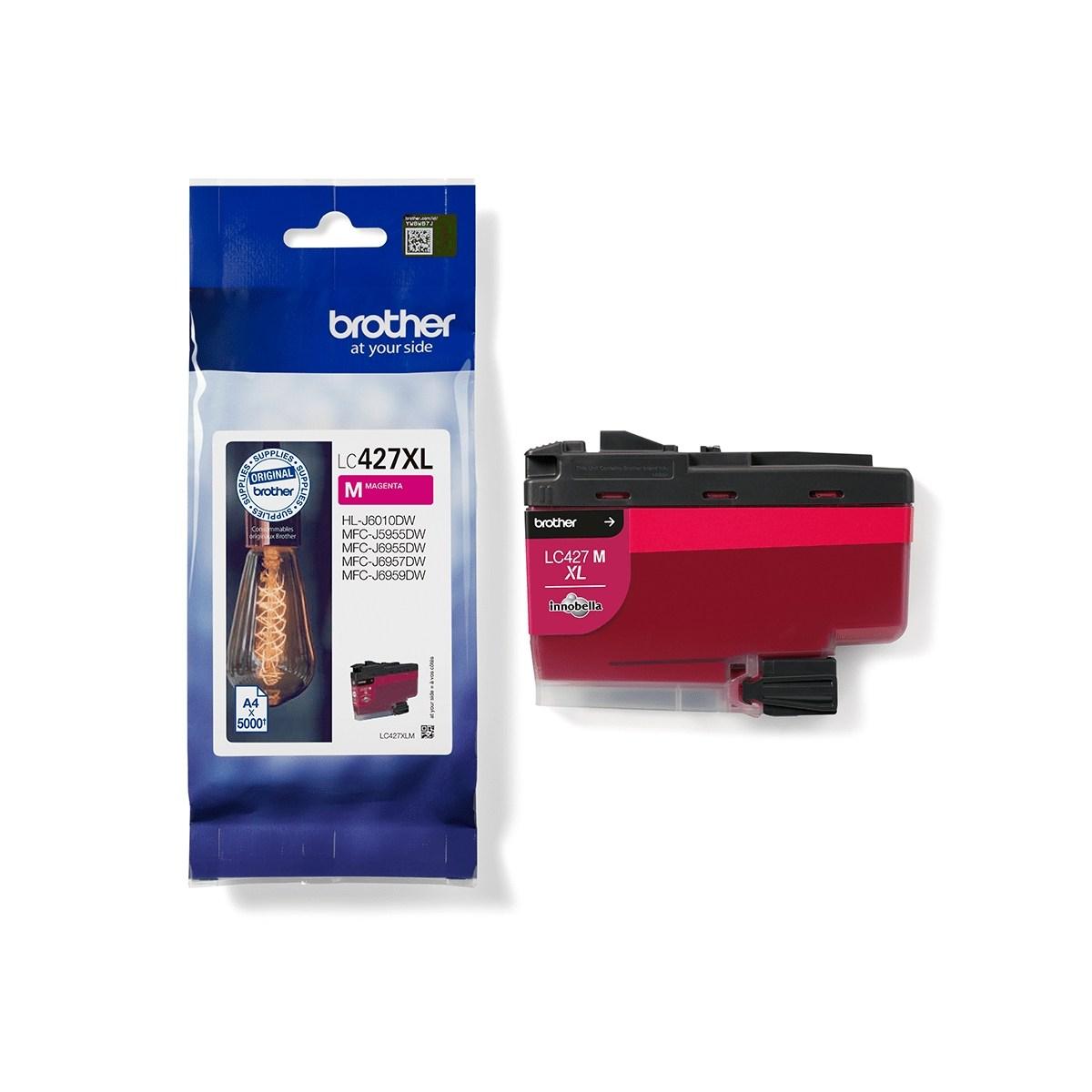 Cartuccia Originale (LC427XLM) BROTHER MFC-J5955DW (5K) MAGENTA XL