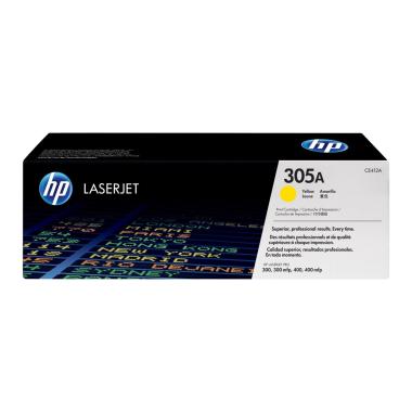 Toner Originale (CE412A, 305A) HP Laserjet Pro 300 color M351a (2,6K) GIALLO