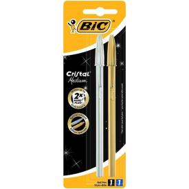 BIC Bic Cristal Soft Cf da 10 penne a sfera - Punta media 1,2 mm