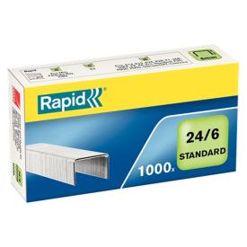 Rapid Punti Rapid per Cucitrici 24/6 Comfort - Fino a 20 fogli - Scatola da  1000 punti - Filo flessibile 24855600 7313468556006