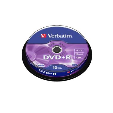 Verbatim DVD+R 16x 4.7GB (10pz)